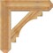Ekena Millwork Merced Craftsman Rough Sawn Bracket, Western Red Cedar, 6"W x 30"D x 30"H BKT06X30X30MRC04RWR - alternate 4